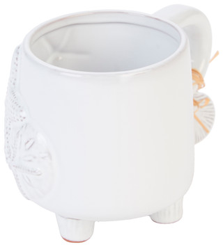 Thumbnail 3: Mud Pie 4 in Starfish Footed Ceramic Mug 