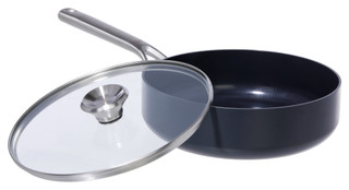 Thumbnail 2: OXO OXO 3 Qt Ceramic Nonstick Saute Pan W/ Lid 