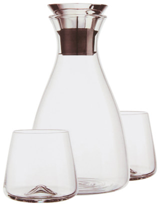 Thumbnail 1: Home Essentials Home Essentials 5 Pc Vivid Glass Wine Carafe & Glasses Set 