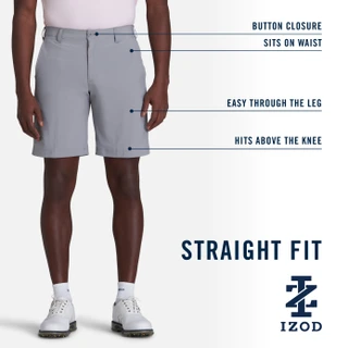 Thumbnail 4: IZOD IZOD GOLF Men's Swing Flex Golf Shorts 