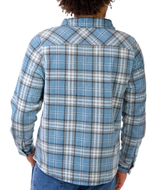 Thumbnail 2: O'Neill O'Neill Mens Glacier Plaid Superfleece Shirt 