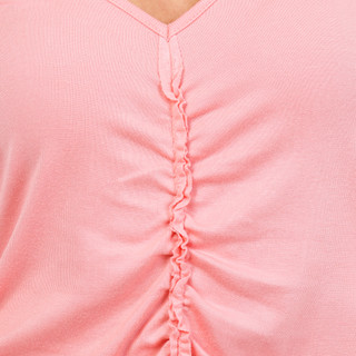 Thumbnail 3: Cyrus Women's 3/4 Sleeve V-Neck Cinch Top 