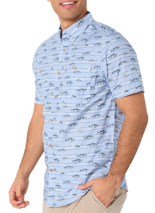 Thumbnail 4: Coleman Coleman Mens Short Sleeve Guide Button Down Shirt 