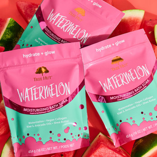 Thumbnail 6: Tree Hut Tree Hut 16 oz Watermelon Moisturizing Bath Soak 
