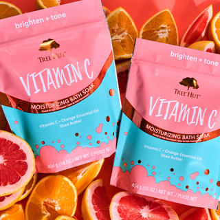 Thumbnail 6: Tree Hut Tree Hut 16 oz Vitamin C Brightening Bath Soak 