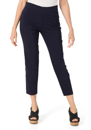 Thumbnail 1: Coral Bay Coral Bay Petite Tummy Control Pull-On Pants 