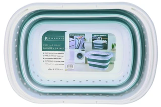 Thumbnail 1: Lifestyle Collapsible Laundry Basket 