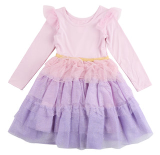 Thumbnail 3: Disney Disney Toddler Girls Long Sleeve Princess Tutu Dress 