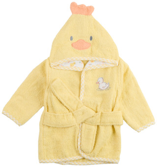 Thumbnail 2: Little Me Little Me Baby Cotton Hooded Chicken Bathrobe 