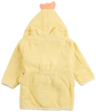 Thumbnail 3: Little Me Little Me Baby Cotton Hooded Chicken Bathrobe 