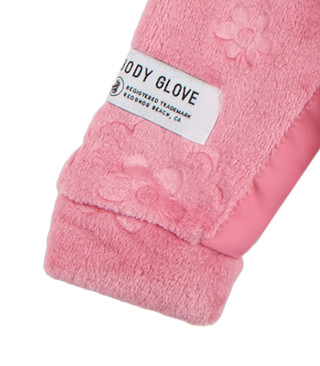 Thumbnail 3: Body Glove Body Glove Little Girls Embossed Floral Polar Zip Up Jacket 