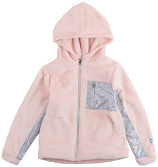 Thumbnail 1: Body Glove Body Glove Big Girls Sparkle Polar Zip Up Jacket 