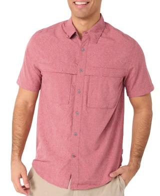 Thumbnail 1: Coleman Coleman Mens Mens Short Sleeve 3 Pockets Button Down Shirt 