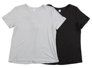 Thumbnail 2: Jockey Jockey Womens Active 2 Pk Short Sleeve Tops 