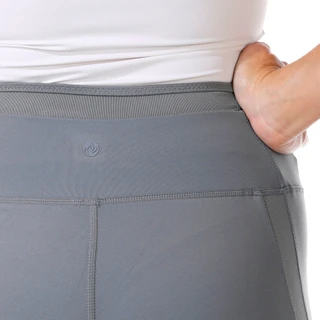 Thumbnail 4: APANA Apana Womens Active Groove Mesh Capri Leggings 