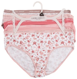 Thumbnail 2: Laura Ashley Laura Ashley Womens 5 Pk Tag Free Bikini Panties 