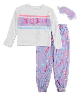 Thumbnail 1: Btween Girls 2 Pc Xoxo Pajama Pants Set 