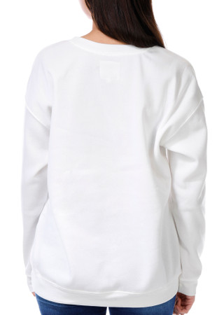 Thumbnail 2: No Comment No Comment Juniors Long Sleeve Love Club Patch Sweater 