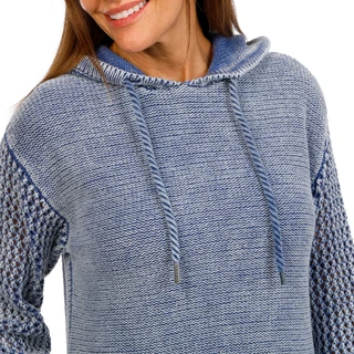 Thumbnail 3: CITY BLUES Womens Knit Hoodie 
