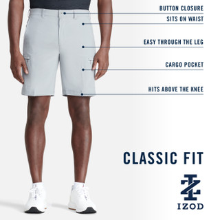 Thumbnail 6: IZOD IZOD Golf Mens Active Swing Flex Cargo Golf Shorts 