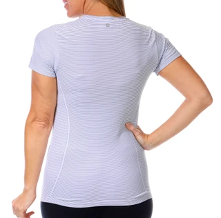 Thumbnail 2: 90 DEGREE BY REFLEX 90 Degree Womens Short Sleeve Caddy Stripe Top 