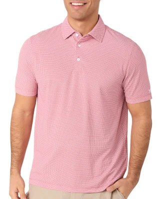 Thumbnail 1: Kenneth Cole Kenneth Cole Mens Short Sleeve Pique Golf Polo Shirt 
