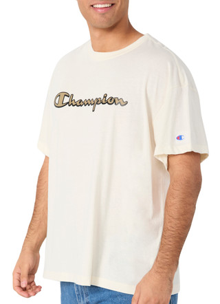 Thumbnail 3: Champion Champion Men's Short Sleeve Loose Fit Logo Graphic Tee 