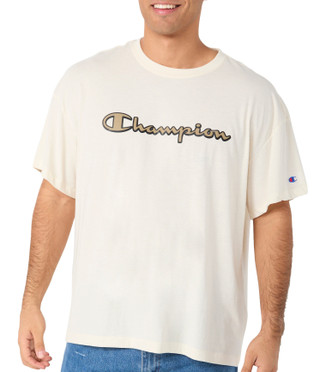 Thumbnail 1: Champion Champion Men's Short Sleeve Loose Fit Logo Graphic Tee 