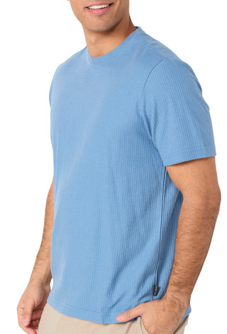 Thumbnail 3: TED BAKER Ted Baker Mens Short Sleeve Drop Needle Rib Crew Tee 