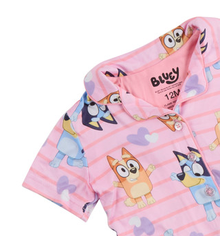 Thumbnail 3: BLUEY Bluey Baby Girls 2 Pc Pajama Pants Set 