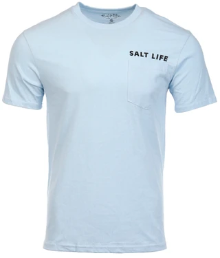 Thumbnail 2: Salt Life Salt Life Mens Short Sleeve Catchin' Great Vibes Shirt 