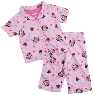 Thumbnail 1: Disney Disney Baby Girls 2 Pc Minnie Mouse Pajama Set 