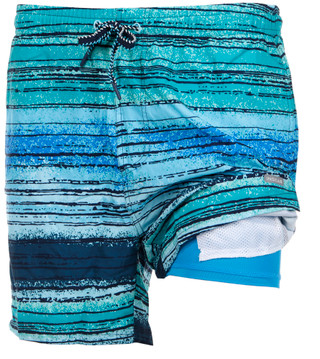 Thumbnail 4: In Gear In Gear Mens Print Swim Shorts 