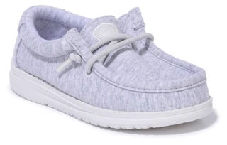 Thumbnail 1: Hey Dude Hey Dude Boys Wally Stretch Knit Slip On Shoes 