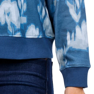 Thumbnail 4: CITY BLUES Womens Long Sleeve Floral Fleece Sweatshirt 