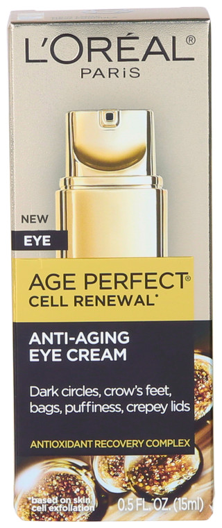 Thumbnail 1: L'OREAL L'Oreal Paris Age Perfect Cell Renewal Anti-Aging Eye Cream 