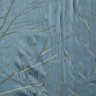 Thumbnail 6: Madison Park Madison Park Andora Faux Silk Embroidered Window Valance 