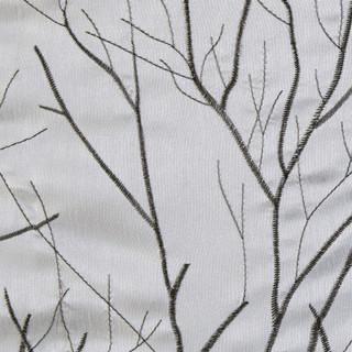 Thumbnail 3: Madison Park Madison Park Andora Faux Silk Embroidered Window Valance 