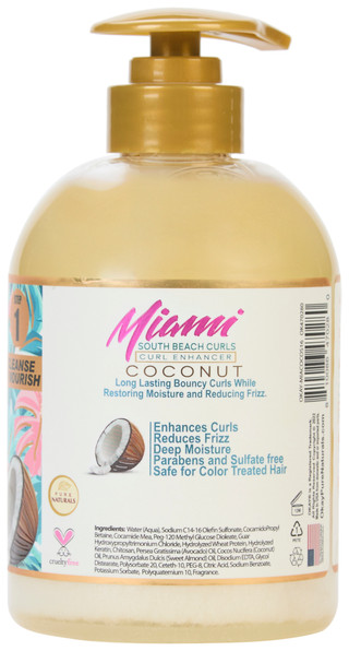 Thumbnail 3: Okay OKAY 16 oz Miami South Beach Curls Coconut Shampoo 