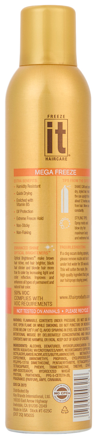 Thumbnail 2: IT Hair Care 10 oz Mega Freeze Extreme Hold Hairspray 