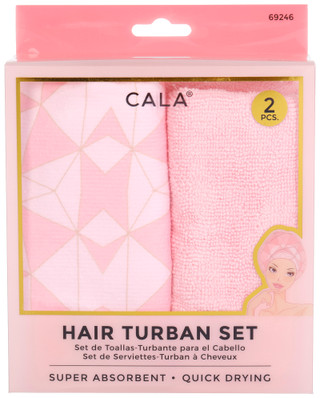 Thumbnail 1: CALA Cala 2 Pk Hair Turbans 