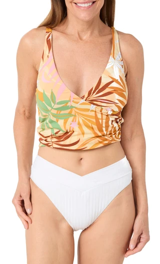 Thumbnail 1: Sanctuary Sanctuary Womens Crop Wrap Swim Top 
