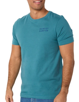 Thumbnail 3: Hurley Hurley Mens Short Sleeve Diamond Sunrise Graphic T-Shirt 