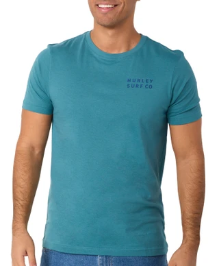 Thumbnail 1: Hurley Hurley Mens Short Sleeve Diamond Sunrise Graphic T-Shirt 