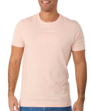 Thumbnail 1: Hurley Hurley Mens Short Sleeve Boxed Logo Tee Shirt 