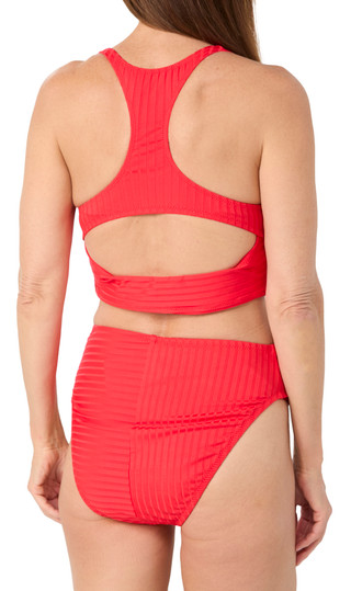 Thumbnail 6: Sanctuary Sanctuary Womens Ribbed V Wire Swimsuit Top 