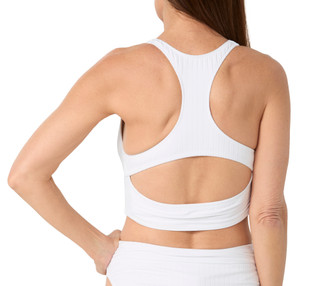 Thumbnail 2: Sanctuary Sanctuary Womens Ribbed V Wire Swimsuit Top 