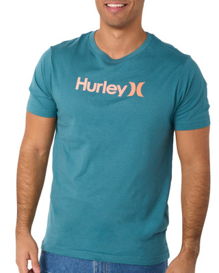 Thumbnail 1: Hurley Hurley Mens Short Sleeve Cotton Logo Tee 
