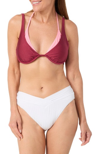 Thumbnail 3: Sanctuary Sanctuary Womens Double Layer Underwire Bikini Top 