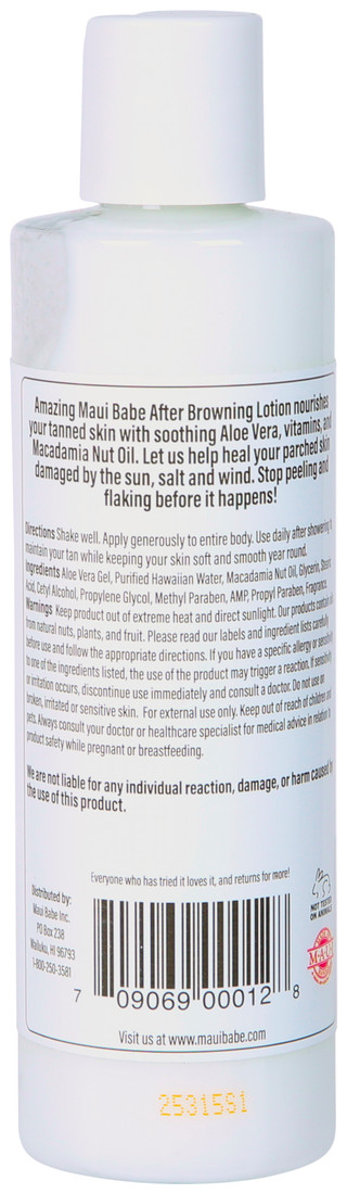Thumbnail 2: MAUI BABE Maui Babe 8 oz After Browning Lotion 